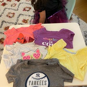 Summer TEE SHIRT BUNDLE size 3T